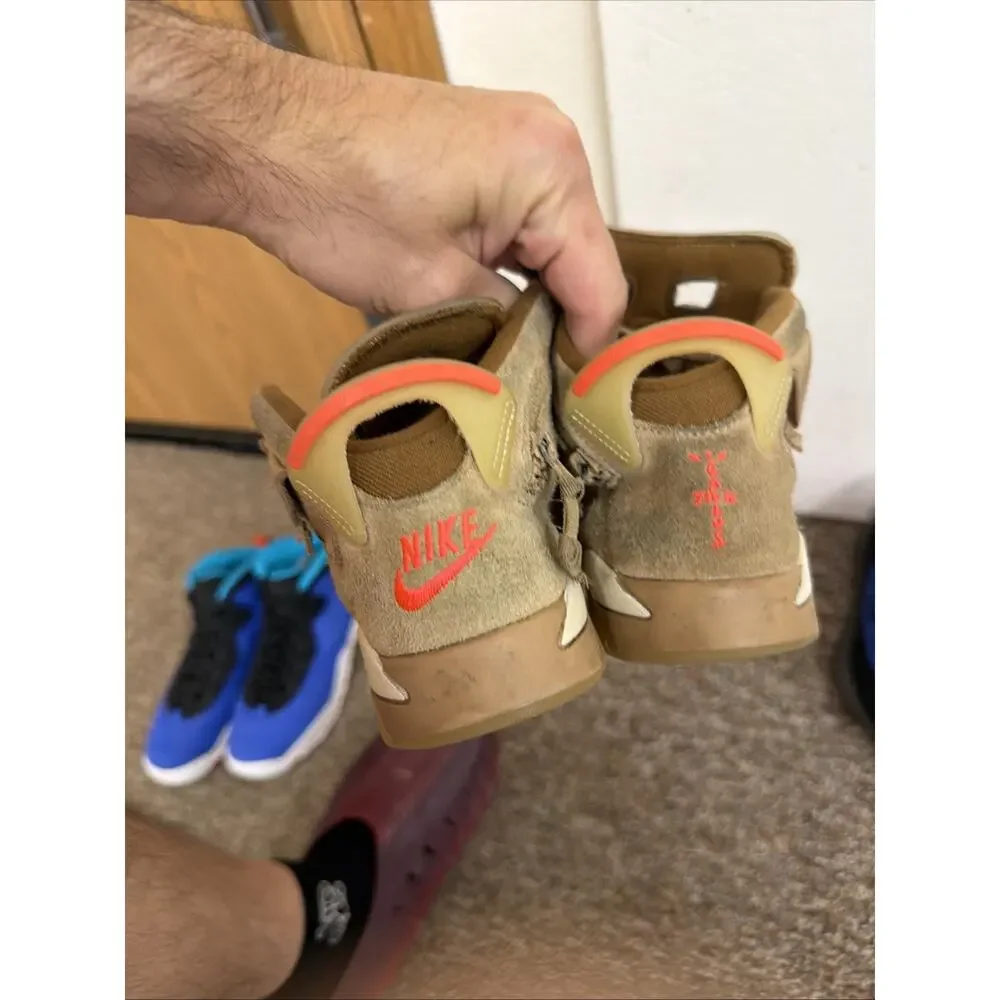 Size 3 (PS) - Jordan 6 Retro x Travis Scott Mid British Khaki BB